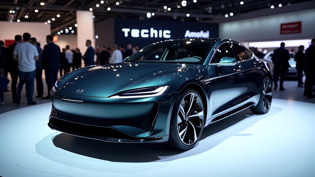 Šiuolaikinė elektrinė automobilio konstrukcija, aerodinaminis dizainas, Ženevos parodos prezentacija