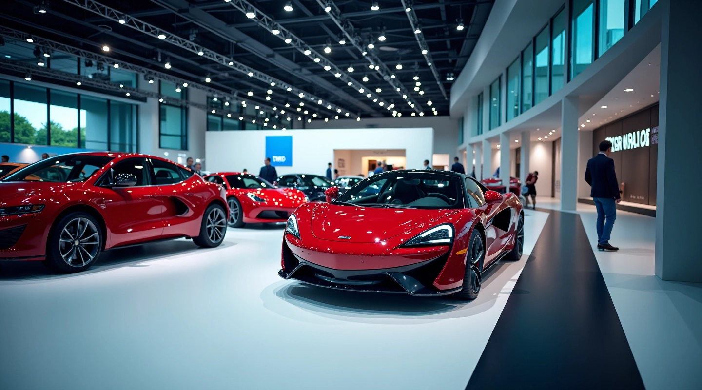 Ženevos automobilių paroda su moderniaisiais automobiliais